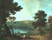 Richard  Wilson Lake Albano and Castel Gandolfo oil painting picture wholesale